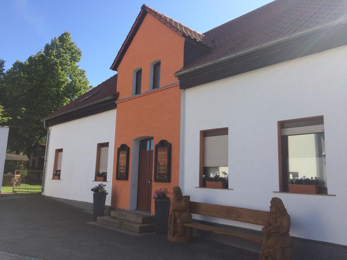 Pension Zum Alten Gasthaus Haensel Krauschwitz Экстерьер фото